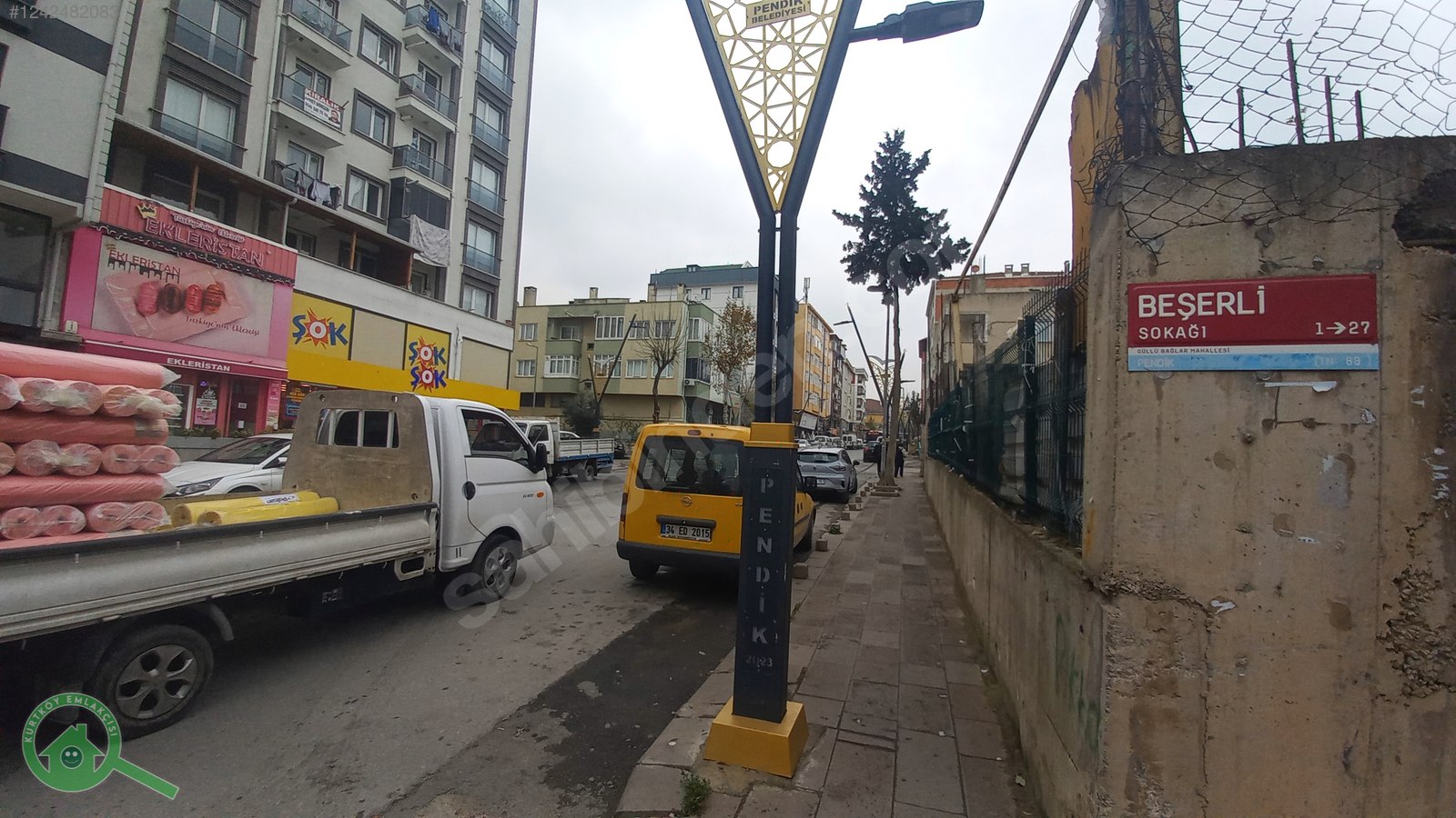 İstanbul Pendik Güllübağlarda Satılık 193 m² Ticari Konut Arsa