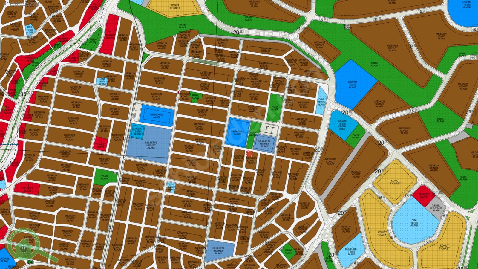 Gebze Ulus Mahallesi'nde -183 M2 - Konut İmarlı- Yatırımlık Arsa