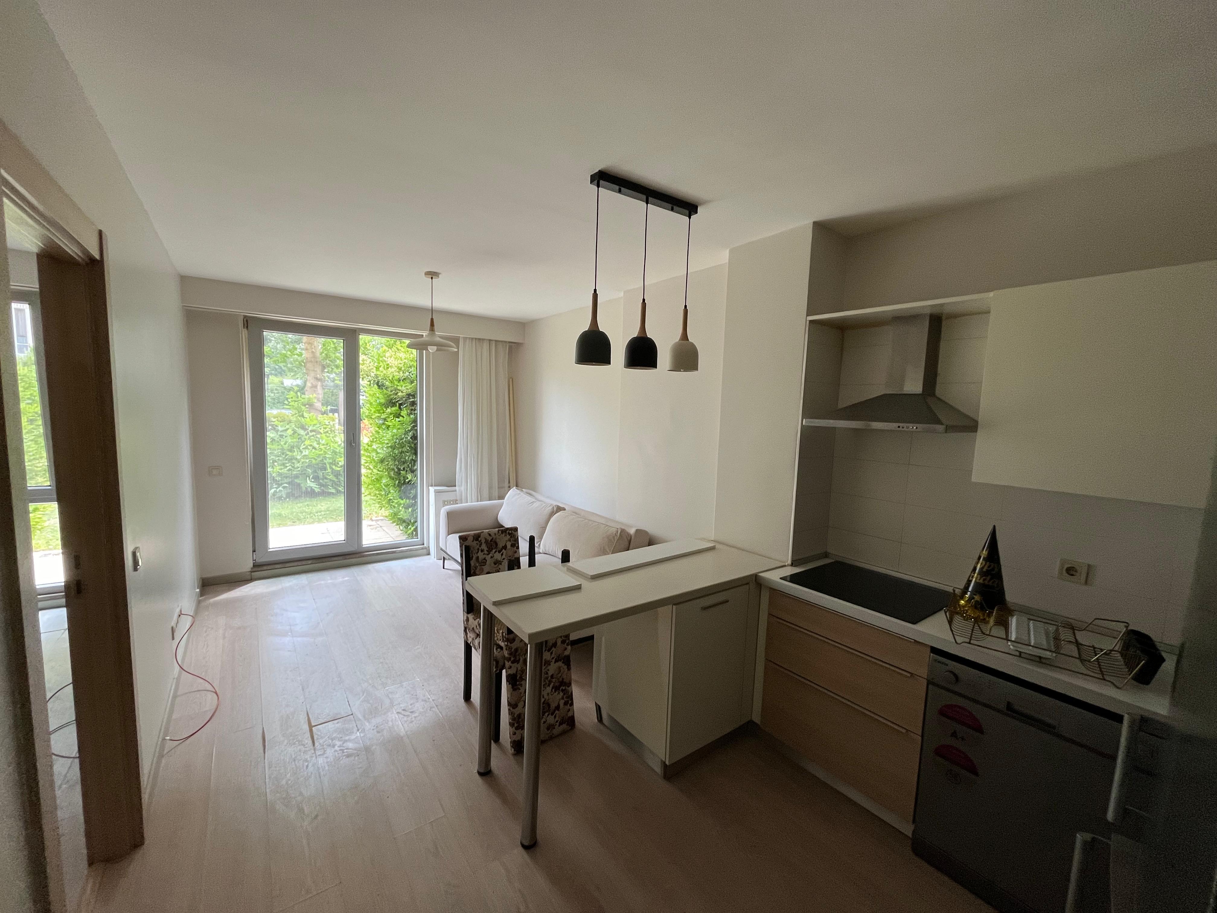 Yenişehir Kentplus Newport Kurtköy Kiralık Eşyalı 1+1 Bahçe Katı 
