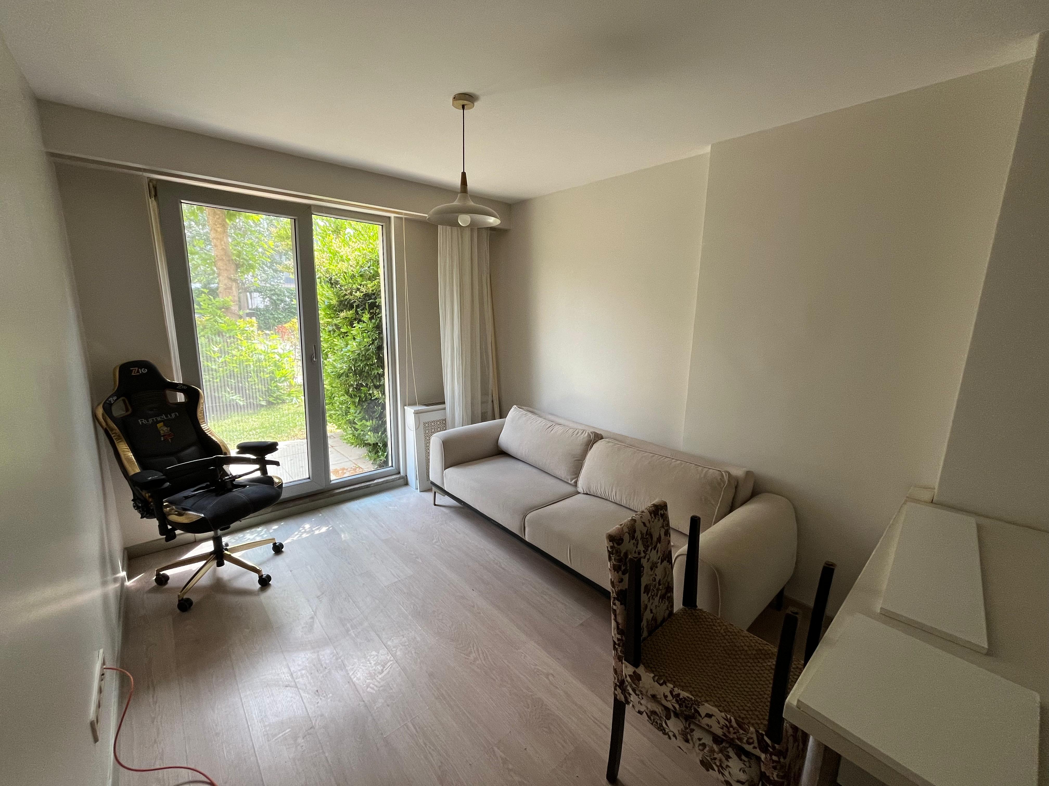 Yenişehir Kentplus Newport Kurtköy Kiralık Eşyalı 1+1 Bahçe Katı 
