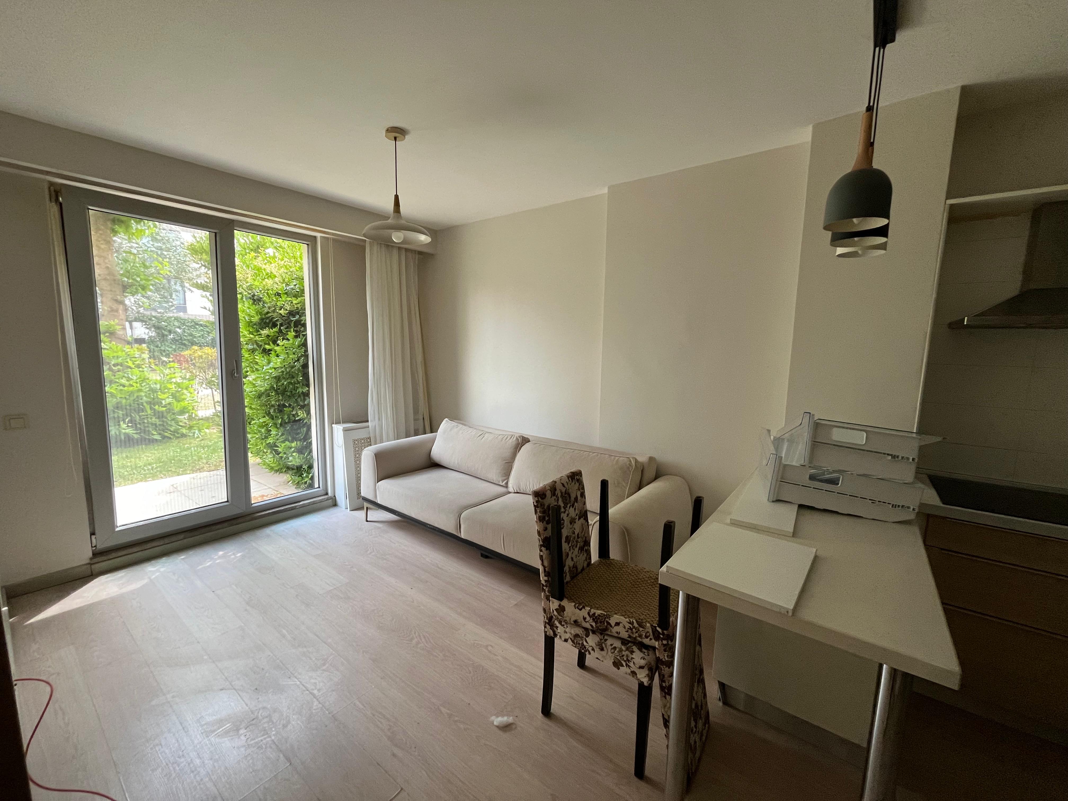 Yenişehir Kentplus Newport Kurtköy Kiralık Eşyalı 1+1 Bahçe Katı 