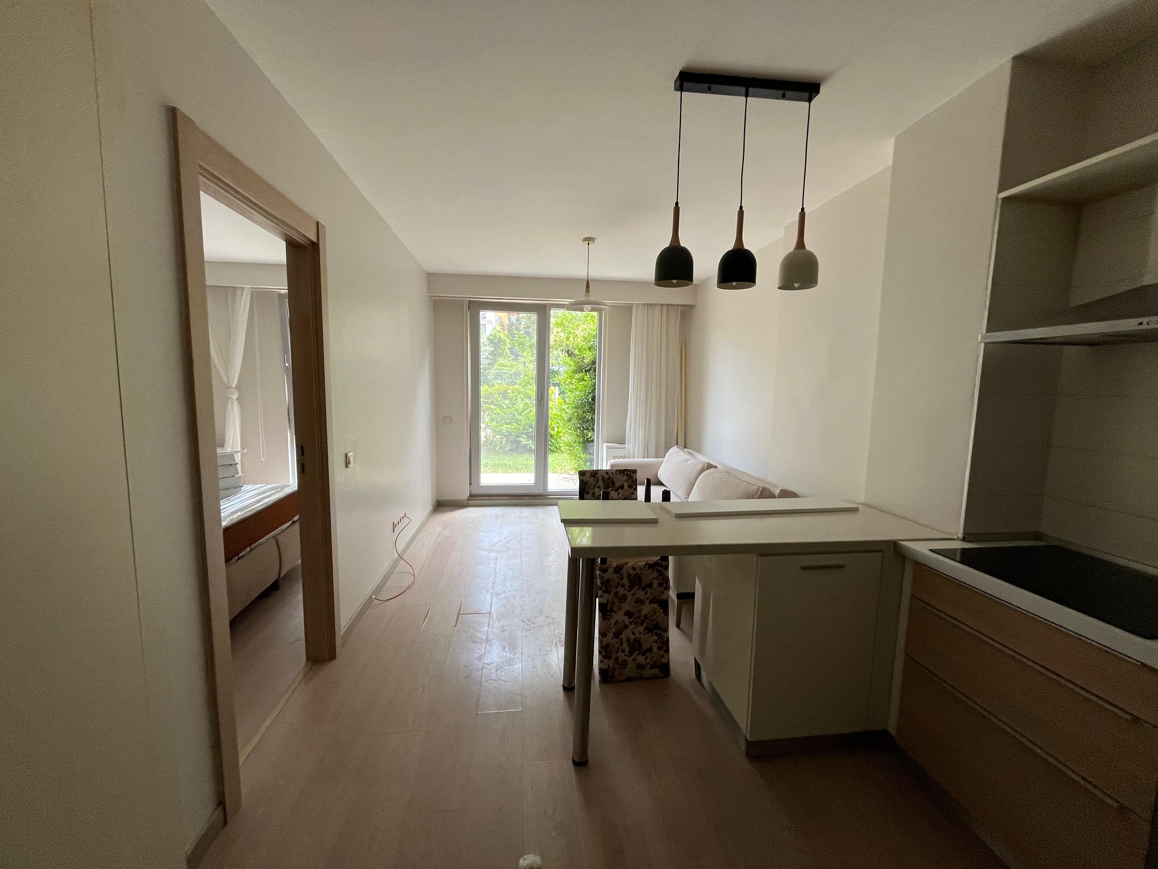 Yenişehir Kentplus Newport Kurtköy Kiralık Eşyalı 1+1 Bahçe Katı 