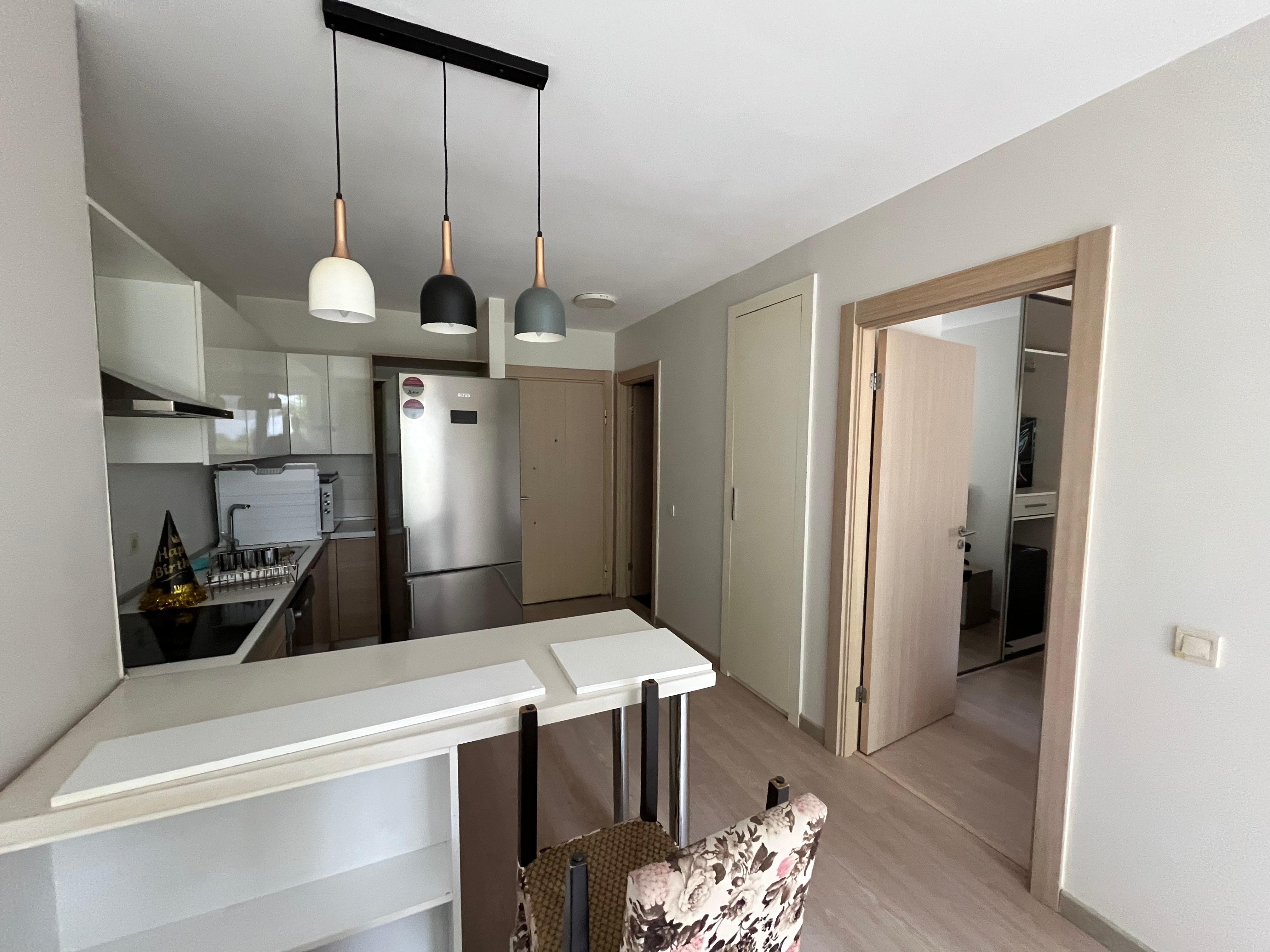 Yenişehir Kentplus Newport Kurtköy Kiralık Eşyalı 1+1 Bahçe Katı 